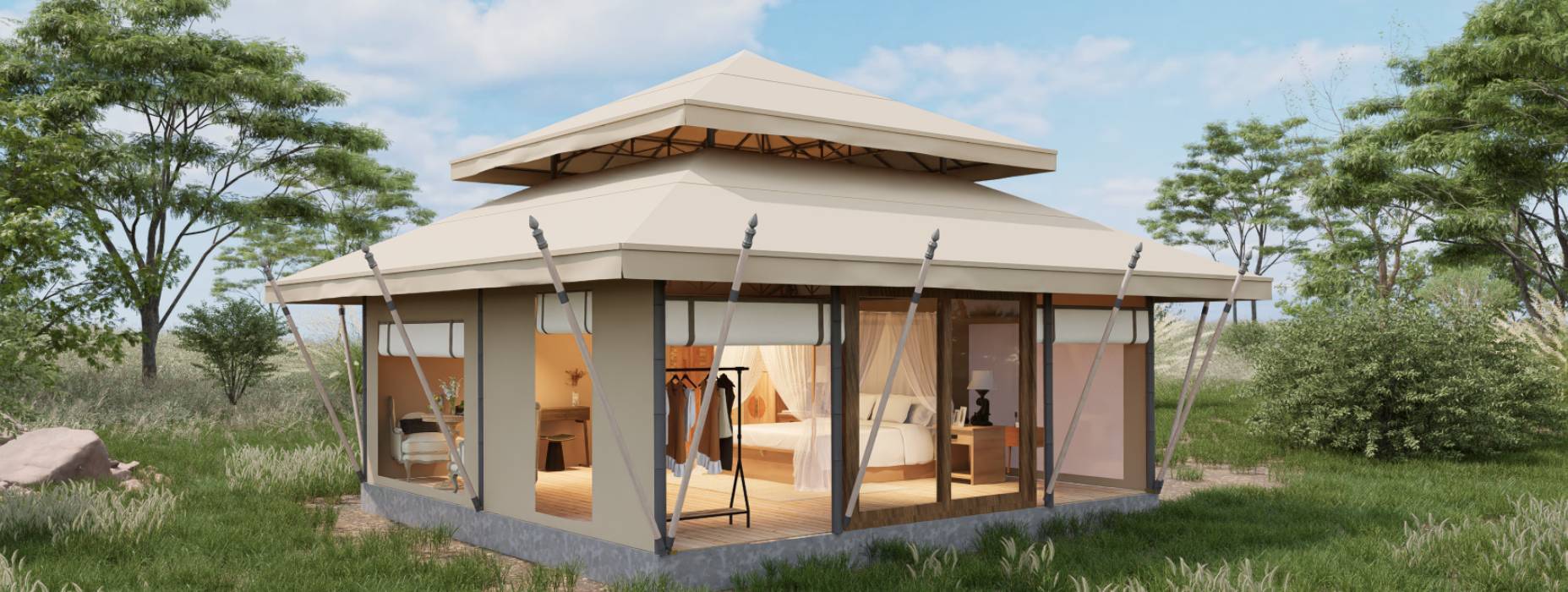 抚顺户外野奢帐篷